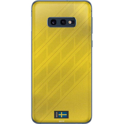 Sweden Soccer Flag Galaxy S10e Skin